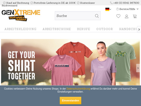 'genxtreme.de' screenshot