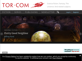 'tor.com' screenshot