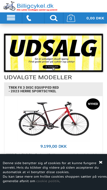 billigcykel.dk