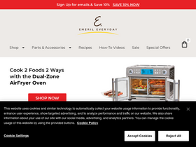 'emerileveryday.com' screenshot