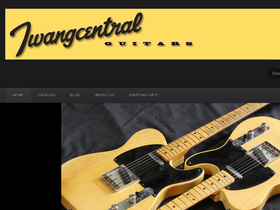 twangcentral.com.au homepage screenshot