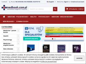 'medbook.com.pl' screenshot