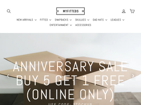 'myfitteds.com' screenshot