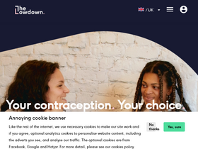 'thelowdown.com' screenshot