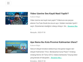 'yazilibilgi.com' screenshot