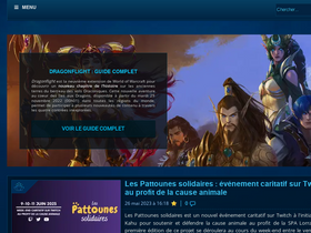 'blizzspirit.com' screenshot