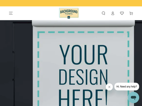 backgroundtown.com homepage screenshot