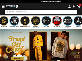 'statesidesports.com.au' screenshot