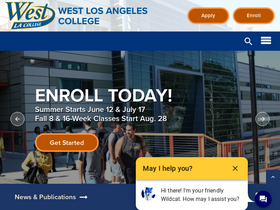 'wlac.edu' screenshot