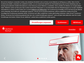 'sparkasse-bochum.de' screenshot