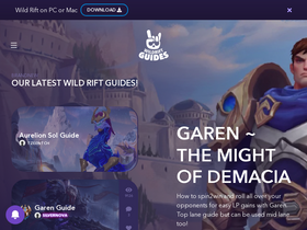 'wildriftguides.gg' screenshot