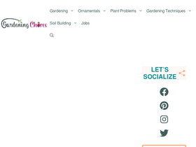 'gardeningchores.com' screenshot