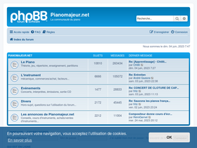 'pianomajeur.net' screenshot