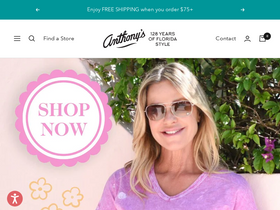 'anthonysfla.com' screenshot