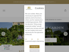 'highgrovegardens.com' screenshot