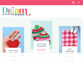 'dreamalittlebigger.com' screenshot