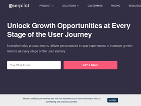 'userpilot.com' screenshot
