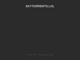 'skytorrents.lol' screenshot