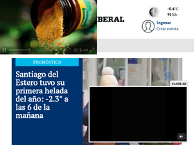 'elliberal.com.ar' screenshot