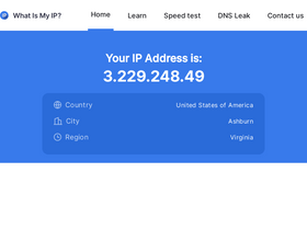 'whatismyip.li' screenshot