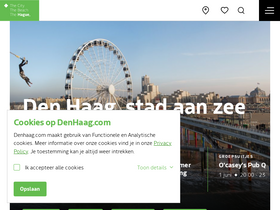 'denhaag.com' screenshot