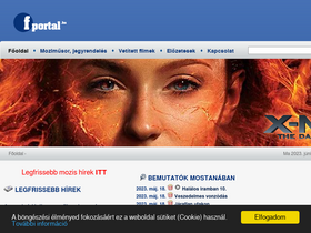 'fportal.hu' screenshot