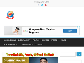 '365reporter.com' screenshot