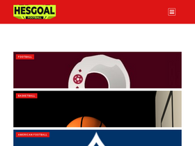 'hesgoal.world' screenshot