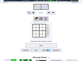 'puzzle-killer-sudoku.com' screenshot