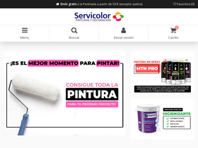 'servicolor.com' screenshot