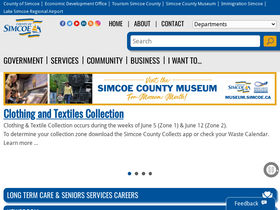 'simcoe.ca' screenshot