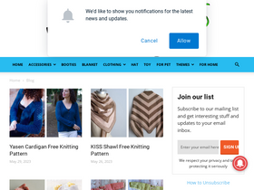 'startknitting.org' screenshot