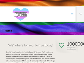 'transgenderpulse.com' screenshot