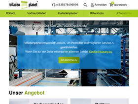 'rolladenplanet.de' screenshot