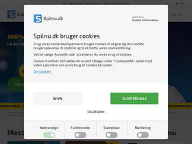 'spilnu.dk' screenshot