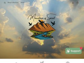 mountainofspirit.com homepage screenshot