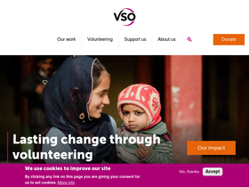 'vsointernational.org' screenshot