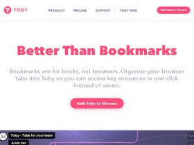 'gettoby.com' screenshot