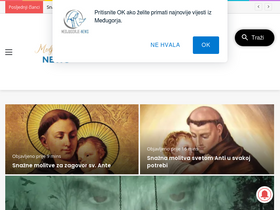 'medjugorje-news.com' screenshot