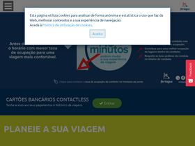 'fertagus.pt' screenshot