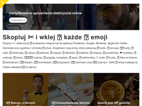 'emojiteka.pl' screenshot