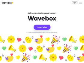 'wavebox.me' screenshot