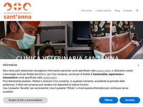 'clinicaveterinariasantanna.com' screenshot