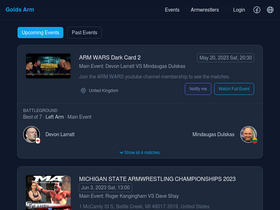 'goldsarm.com' screenshot