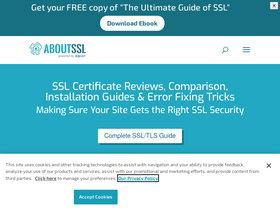 'aboutssl.org' screenshot