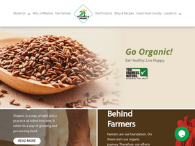 '24mantra.com' screenshot