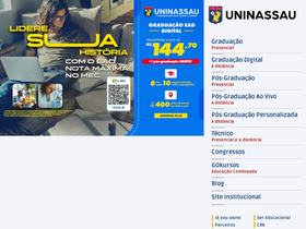 'uninassau.digital' screenshot
