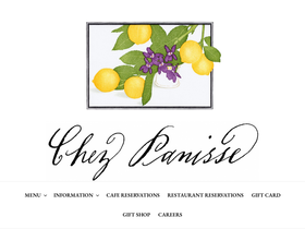 'chezpanisse.com' screenshot