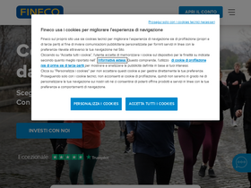 'finecobank.it' screenshot