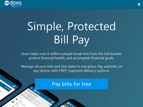 'doxo.com' screenshot